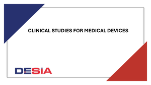 Clinical Studies for Medical Devices